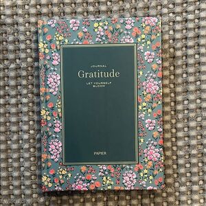 Gratitude Journal - Floral Green